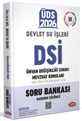 Data 2026 GYS ÜDS DSİ Devlet Su İşleri Mevzuat Konuları Soru Bankası Çözümlü Görevde Yükselme Ünvan Değişikliği Data Yayınları