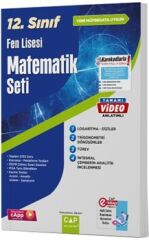 Çap Yayınları 12. Sınıf Fen Lisesi Matematik Seti