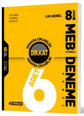 Hız Yayınları 8. Sınıf LGS Tüm Dersler Dikkat Sınavda Çıkabilir 6 Deneme Hız Yayınları