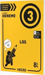 2027 Hız Yayınları 8. Sınıf LGS 3 Deneme