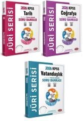 Data 2026 KPSS Tarih + Coğrafya + Vatandaşlık Jüri Soru Bankası 3 lü Set Data Yayınları