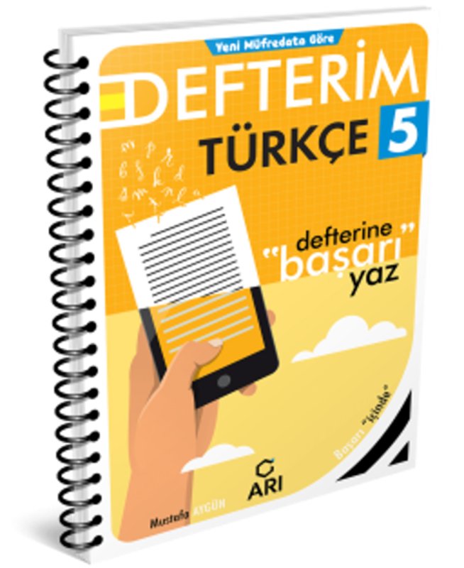 Arı Yayınları 5 Sınıf Türkçemino Türkçe Defterim