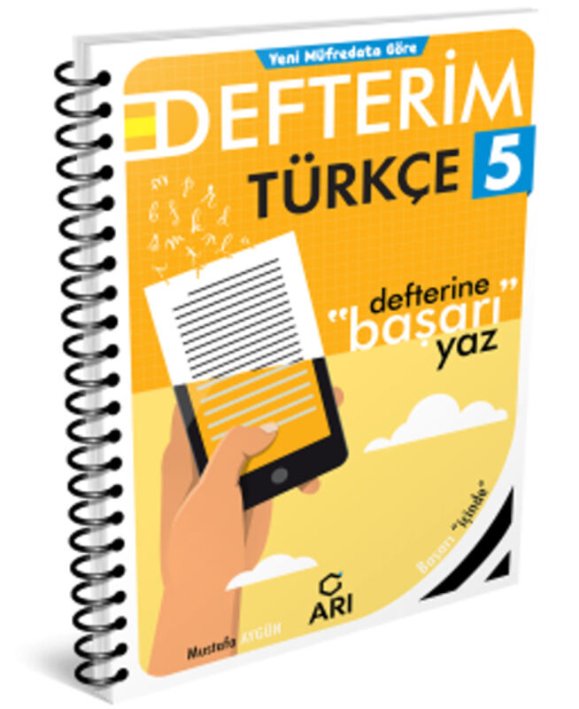 Arı Yayınları 5 Sınıf Türkçemino Türkçe Defterim