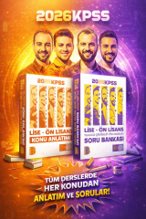 Benim Hocam 2026 KPSS Lise Ön Lisans Tüm Dersler Konu Anlatımlı Soru Bankası Seti
