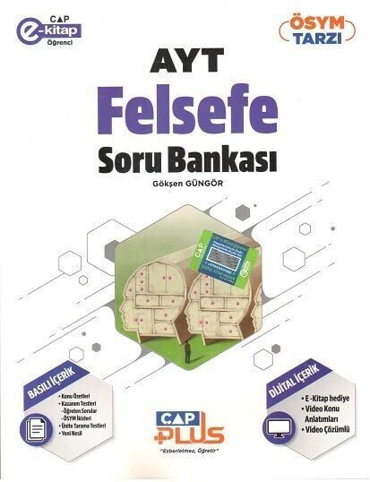 Çap Yayınları AYT Felsefe Plus Soru Bankası