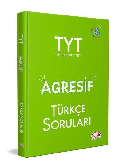 Editör Yayınevi TYT Agresif Türkçe Soru Bankası