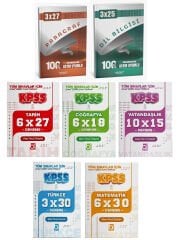 Anla Kazan + Bi Gelio 2026 TYT KPSS AGS DGS ALES Tüm Dersler Deneme 7 li Set