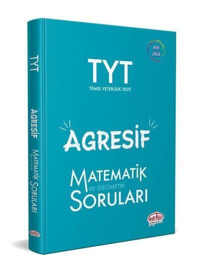 Editör Yayınevi TYT Agresif Matematik Geometri Soru Bankası