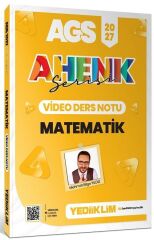 Yediiklim 2027 MEB-AGS Sayısal Yetenek-Matematik Video Ders Notları Ahenk Serisi - Mehmet Bilge Yıldız