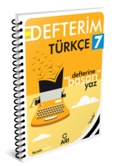 Arı Yayınları 7 Sınıf Türkçemino Türkçe Defterim GÜNCEL