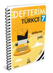 Arı Yayınları 7 Sınıf Türkçemino Türkçe Defterim GÜNCEL