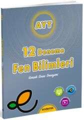 Endemik Yayınları AYT Fen Bilimleri 12 Deneme