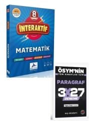 Paraf 2027 8. Sınıf İnteraktif Matematik Soru Bankası+ EVP Akademi Paragraf