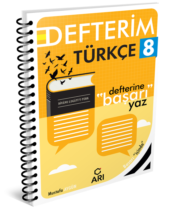 Arı Yayıncılık 8. Sınıf Türkçemino Akıllı Türkçe Defteri