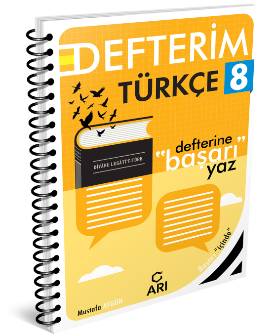 Arı Yayıncılık 8. Sınıf Türkçemino Akıllı Türkçe Defteri
