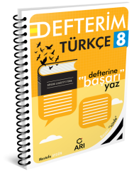 Arı Yayıncılık 8. Sınıf Türkçemino Akıllı Türkçe Defteri