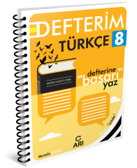 Arı Yayıncılık 8. Sınıf Türkçemino Akıllı Türkçe Defteri