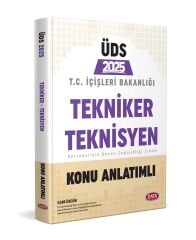 Data 2025 ÜDS İçişleri Bakanlığı Tekniker Teknisyen Konu Anlatımı Ünvan Değişikliği Data Yayınları
