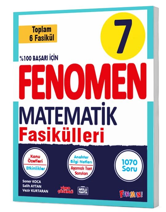 Fenomen Okul Yayınları 7. Sınıf Matematik Fasikül Seti