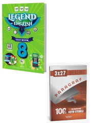Av 2027 8. Sınıf Legend Of English Test Book+Anla Kazan Paragraf Deneme