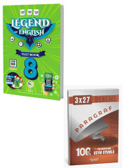 Av 2027 8. Sınıf Legend Of English Test Book+Anla Kazan Paragraf Deneme