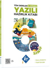 KR Akademi 6. Sınıf Tüm Dersler 2. Dönem Yazılı Hazırlık Kitabı