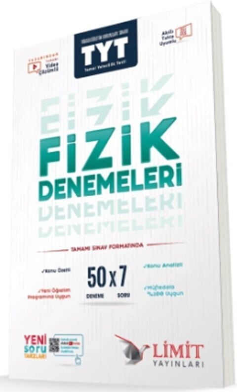 Limit Yayınları TYT 50 li Fizik Denemeleri