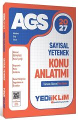 Yediiklim 2027 MEB-AGS Sayısal Yetenek Konu Anlatımı