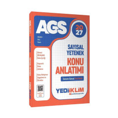 Yediiklim 2027 MEB-AGS Sayısal Yetenek Konu Anlatımı