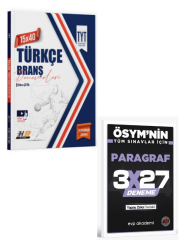 Hız ve Renk 2027 TYT Türkçe 15 x 40 Denemeleri+ EVP Akademi Paragraf