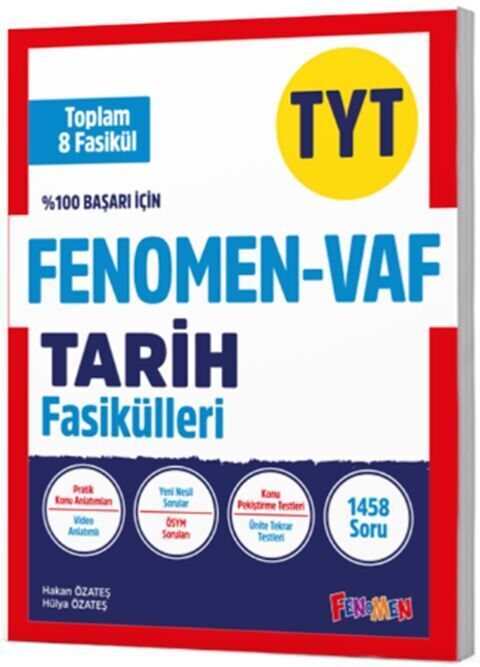 Fenomen Okul Yayınları TYT VAF Tarih Fasikülleri Seti