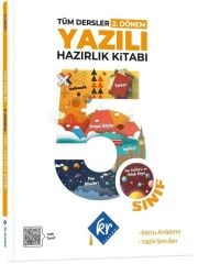 KR Akademi 5. Sınıf Tüm Dersler 2. Dönem Yazılı Hazırlık Kitabı