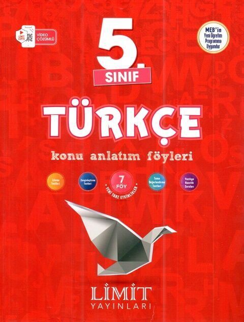Limit Yayınları 5. Sınıf Türkçe Konu Anlatım Föyleri