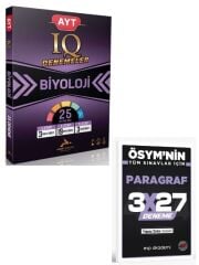 Paraf 2027 AYT Biyoloji IQ Video Çözümlü 25 Branş Deneme+ EVP Akademi Paragraf