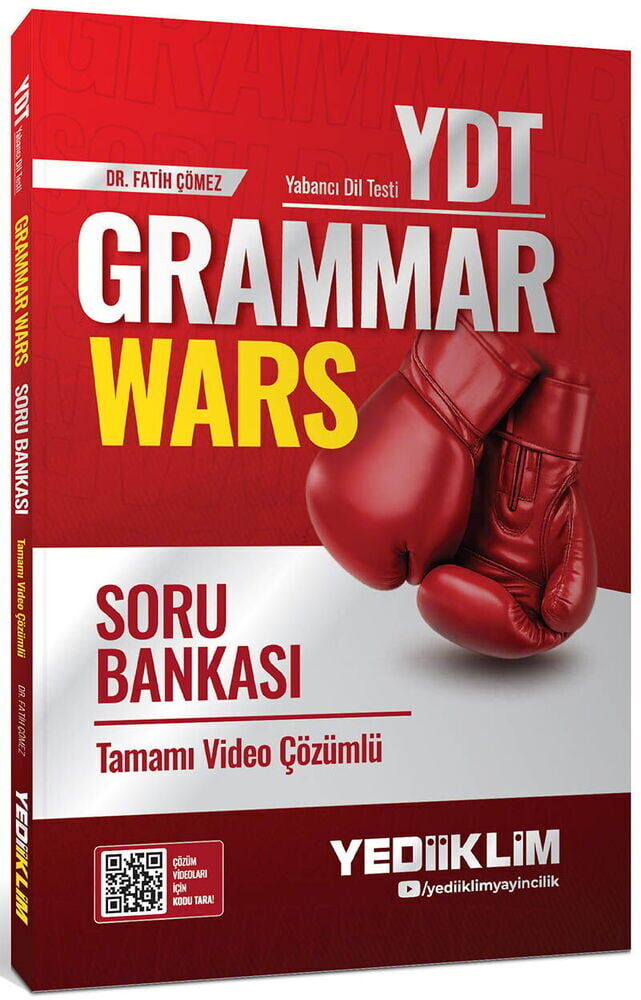 Yediiklim YDT Grammar Wars Soru Bankası Çözümlü - Fatih Çömez