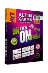 Altın Karma 2024 Yks Ayt 10 1 Deneme Seti Video Çözümlü Yayınları