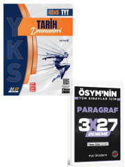 Hız ve Renk 2027 TYT Tarih 45 x 5 Denemeleri+ EVP Akademi Paragraf