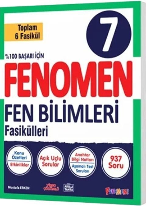 Fenomen Okul Yayınları 7. Sınıf Fen Bilimleri Fasikülleri