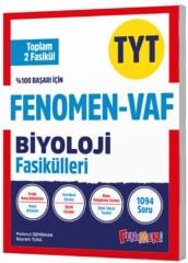 Fenomen Okul Yayınları TYT VAF Biyoloji Fasikülleri Seti