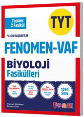 Fenomen Okul Yayınları TYT VAF Biyoloji Fasikülleri Seti