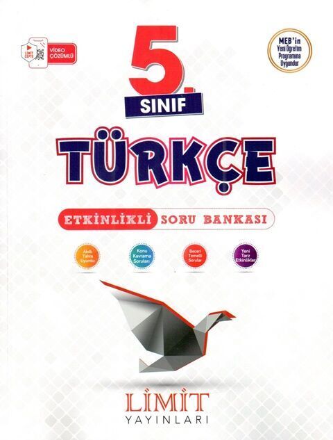 Limit Yayınları 5. Sınıf Türkçe Etkinlikli Soru Bankası
