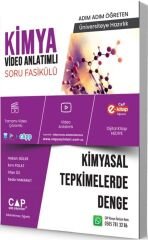Çap Yayınları Üniversiteye Hazırlık Kimya Kimyasal Tepkimeler Denge Asitler Konu Anlatımlı Soru Fasikülü