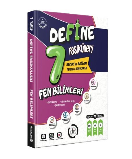 Fi Yayınları 7.SINIF DEFİNE FEN BİLİMLERİ FASİKÜL