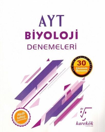 Karekök Yayınları AYT Biyoloji 30 Deneme