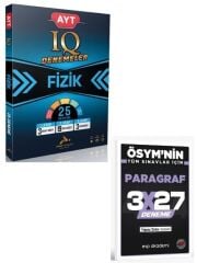 Paraf 2027 AYT Fizik IQ Video Çözümlü 25 Branş Deneme+ EVP Akademi Paragraf