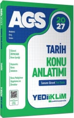 Yediiklim 2027 MEB-AGS Tarih Konu Anlatımı