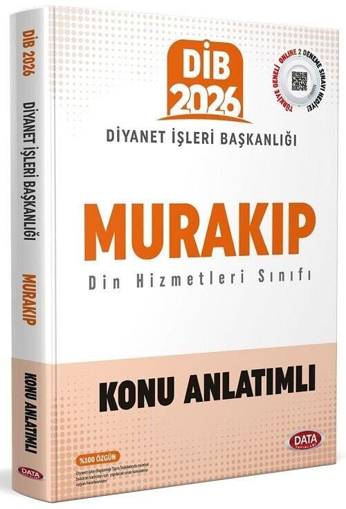 Data 2026 GYS DİB Diyanet İşleri Başkanlığı Murakıp Konu Anlatımlı Görevde Yükselme Data Yayınları