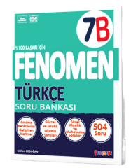 Fenomen Okul Yayınları 7. Sınıf Türkçe B Fenomen Soru Bankası