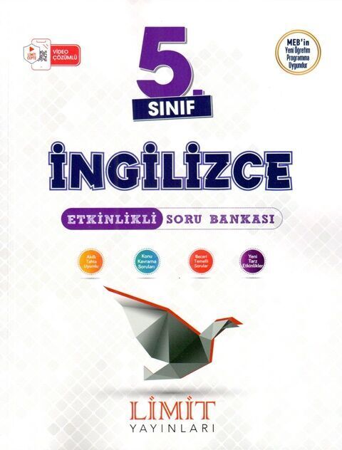 Limit Yayınları 5. Sınıf İngilizce Etkinlikli Soru Bankası