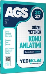 Yediiklim 2027 MEB-AGS Sözel Yetenek Konu Anlatımı